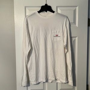 Vineyard Vines Classic White Long Sleeve T-Shirt